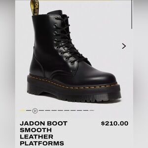 Dr. Martens Jadon Boot Smooth Leather Platform/ NEVER WORN! No BOX!